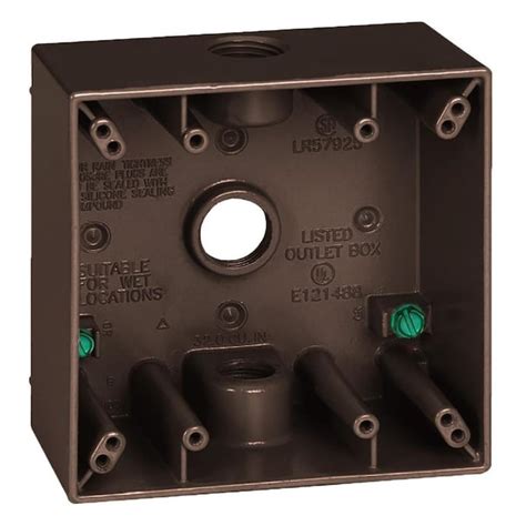 1 2 depth electrical box|double sided junction box.